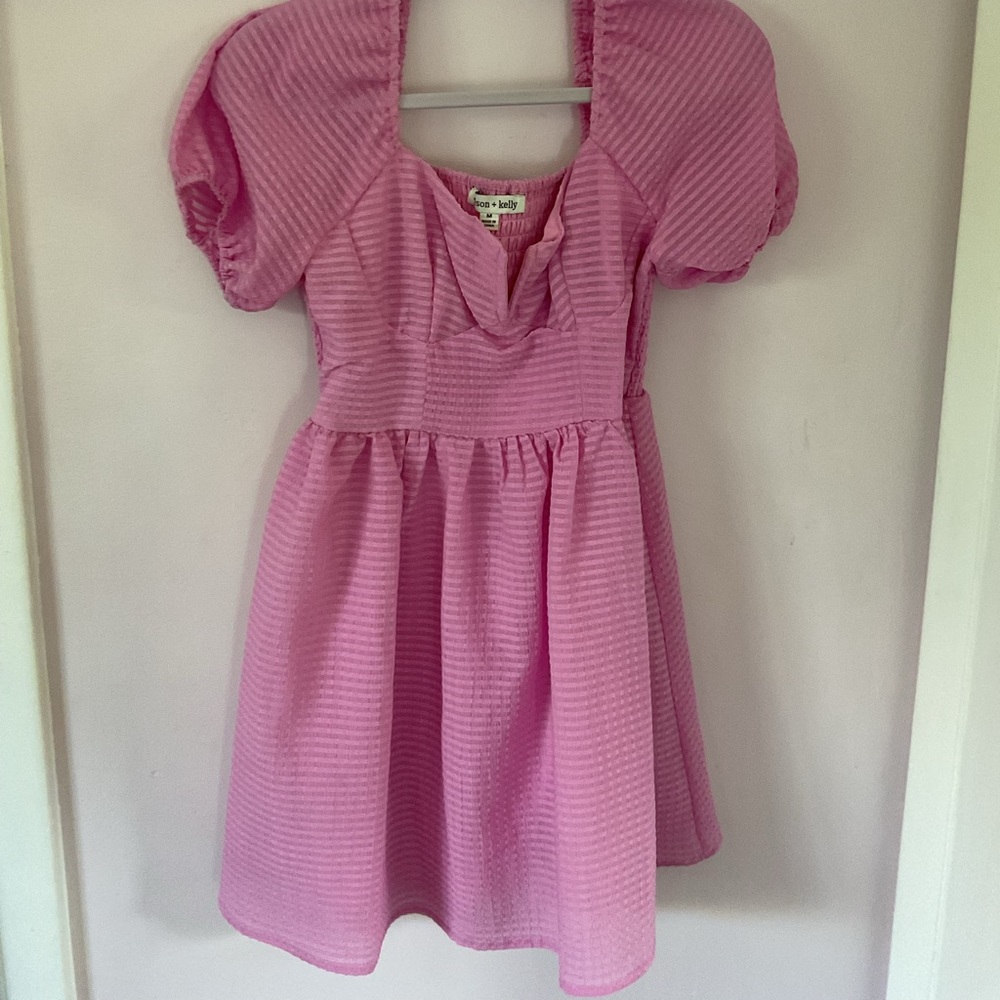 Cute pink cupcake dress from the brand Allison and Kelly’s size medium